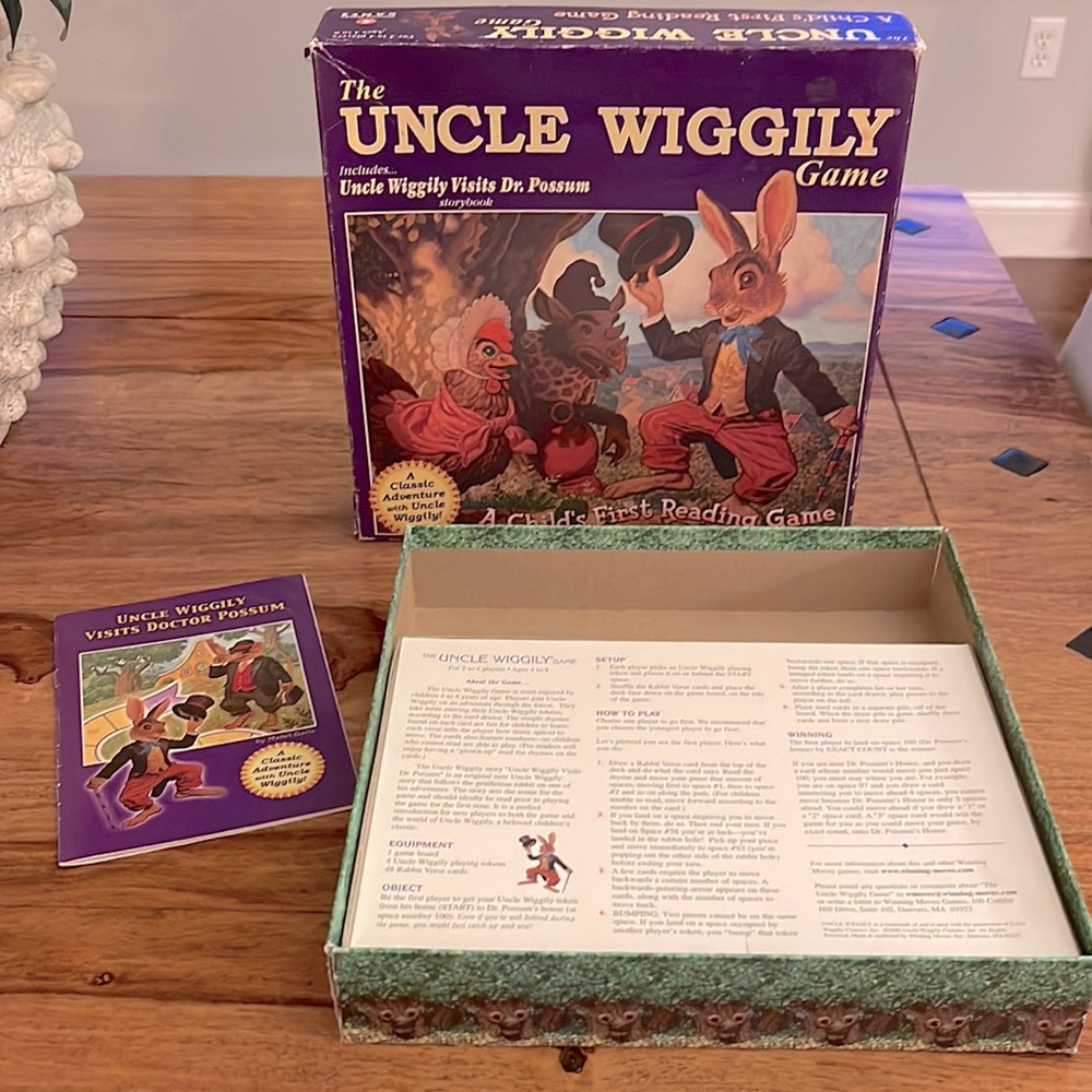 Winning Moved Games complete vintage Uncle Wiggily ages 4-8